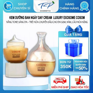 Kem Ngày COSOM Luxury Exosome 50ml – Cấp Ẩm Da Sáng Mịn & Hỗ Trợ Nâng Cơ