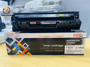 Hộp Mực In Thương Hiệu TOPJET CB435A/CB436A Tương Thích Với Dòng Máy In Laser Đen Trắng Canon. Hàng Chất Lượng Giá Rẻ
