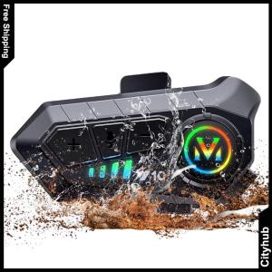 【VIP】 Motorcycle Helmet BT Headset Smart Noise Reduction Motorcycle Helmet Speaker