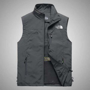 Mens Casual Sleeveless Vest Jacket Lightweight Breathable Outdoor Waterproof Jacket for Hiking Sports and Everyday Active Wear