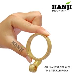 GULU ANGSA BESI Sprayer 14 Liter Kuningan Gulu Pompa Tabung Sprayer Manual Ring Angsa 14liter Kuningan