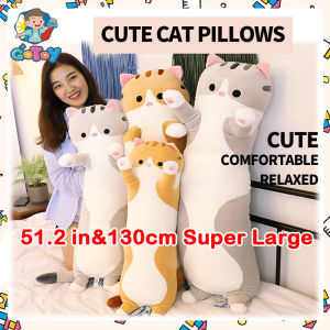 COD-51 inch Only 788 Peso & Long Cat Pillow Toy cat Stuffed toy Plush toy cat Long Pillow Birthday Gift stuff toys