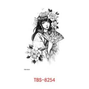 Zaril Tato Temporer Tattoo Tatto Temporary Tahan Air Sementara Anti Air Seri TBS-8254