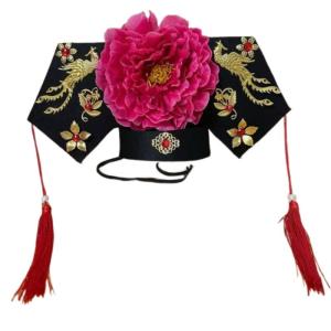 Fashionable Ethnic Hair Ornaments Long Tassels Headpiece Ceremony Headpiece for Evening Parties