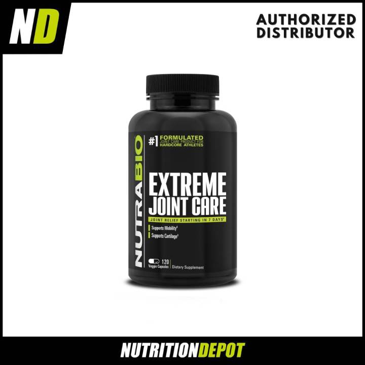 Nutrabio Extreme Joint Care 120 Gelatin Capsules Lazada PH