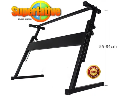 Z Keyboard Stand Piano Stand Suitable for 61/76/88 Keys Electronic Piano Keyboard Stand Black Sturdy