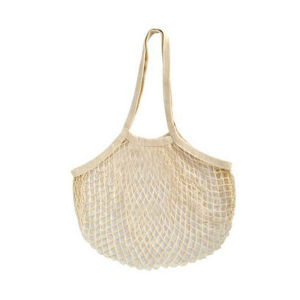 ถุงตาข่ายซักได้หลายครั้ง ถุงช้อปปิ้งผลไม้ ถักมือทนทาน ใส่ของง่าย พกพาสะดวก