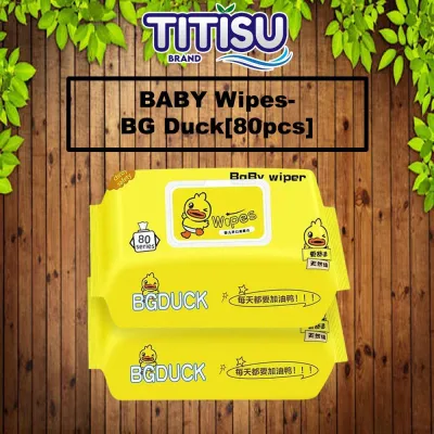 🧻 [80pcs] Tisu Bayi Wet Wipes for Babies Large Pack Used for Children and Newborns Special for Baby Clean 婴儿湿巾 🧻