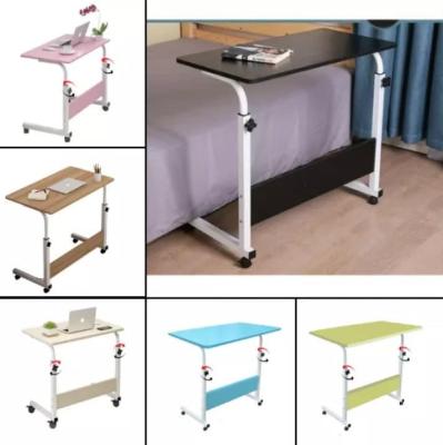 Meja Roda Lipat Portable Adjustable Meja Laptop Roda Tempat Tidur | Lazada Indon