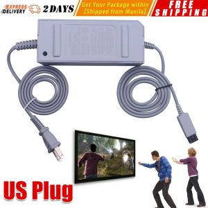 AC Travel Power Adapter Power Supply Converter Wall Charger Fit for Nintend Wii Classic Colors and Simple Durable Design WII-Adapter-Charger-White