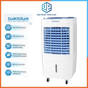 Máy Làm Mát Không Khí/Quạt Hơi Nước Daikiosan DKA-03500C - Không Khô Da 110W - Hàng Chính Hãng Bảo Hành 1 Năm - Đại Phát Vĩnh Lộc