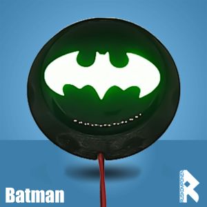 Logo LED Emblem Menyala Lampu Motor LED emblem motor universal lampu stop motor lampu sein motor lampu variasi NightRider Emblem Led Solusi Canggih untuk Membuat Logo Motor Terlihat Lebih Keren logo l Batman