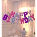 Bóng chữ Happy Birthday, bóng chữ sinh nhật HPBD. 