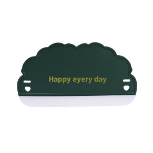 Mini Plastic Glass Mirror Scraper Holder Window Shower Cleaning Wiper Tool Bathroom Blade