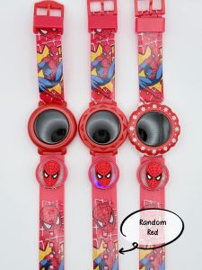 (K119) Jam Tangan Digi / Digital Spiderman Casual Cute Cartoon Kids Watch
