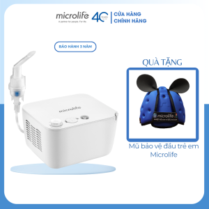 Máy Xông Khí Dung Xông Mũi Họng Microlife NEB200 Bảo Vệ Mũi Họng Bảo Hành 3 Năm