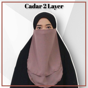Cadar 2 Layer Bahan Diamond Crepe