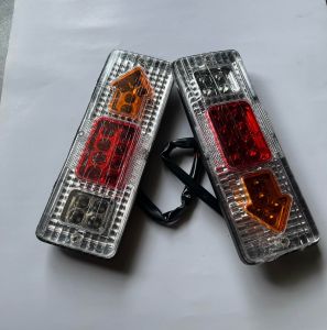 Đèn xi nhan sau bóng LED dài 23cm 12V dành cho các dòng xe ba gác (1 cặp)