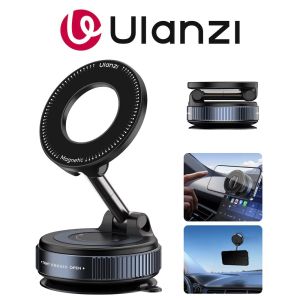 Ulanzi SK-25 MagMount Vacuum Suction Cup Magnetic Phone Holder Car Dashboard Window Mount for Mobile Smartphone