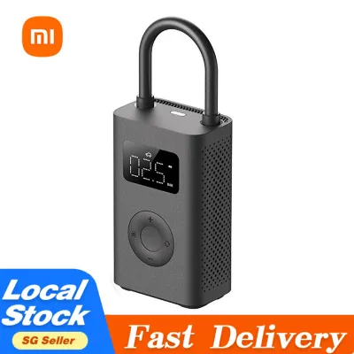 【SG Local】Xiaomi Air Pump 2 Portable Electric Rechargeable Compressor Motorcycle Car Bicycle Truck Basketball 4618