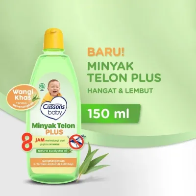 CUSSONS BABY Minyak Telon Plus 30ml 60ml 90ml 150ml || Baby Oil || Minyak Telon Anak