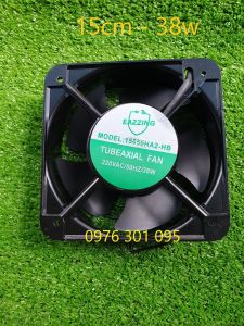 Quạt Hút Mùi Thông Gió Thoáng Khí 220v 15cm - 16cm kim loại