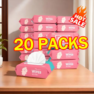 10Packs Organic Baby Wipes 80 Pcs Per Pack 99% Water Hypoallergenic (Non-Alcohol-wet wipes) 10sheet unilove baby wipes
