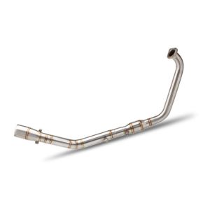Realzion For Full System R15 v3 Mt15 Xsr 155 Big Elbow Link Middle Exhaust Pipe Slip-on with Silencer Fit R15V3 Xsr155