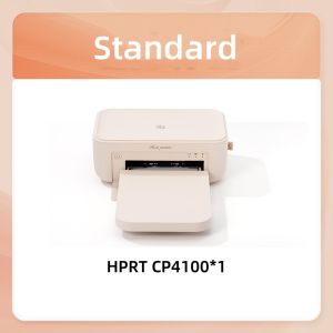 HPRT CP4100 Photo Printers Household Small Color Photo Printer Portable Mini Photo Printer 300DPI Support Bluetooth Wifi TFCPlaystore