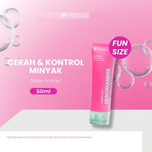 Emina Bright Stuff Face Wash 100ml || Sabun Muka 50ml & 100ml