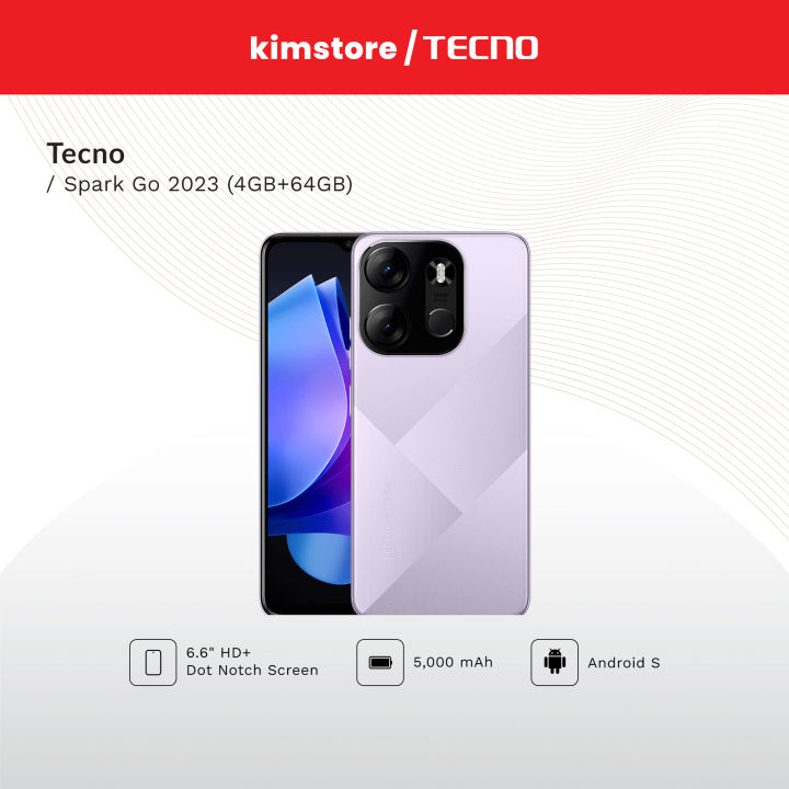Tecno Spark Go 2023 (3Gb/64Gb) | (4Gb/64Gb) | Lazada PH