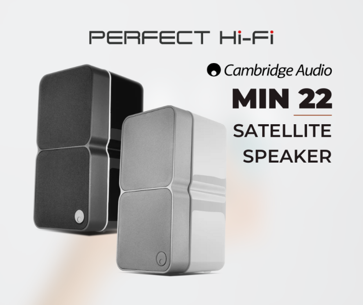 Cambridge Audio Minx Min 22 Satellite Speakers Piece!!! Bmr