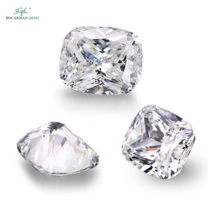 GRA Moissanite Diamond: White Cushion Cutting & DIY Jewelry