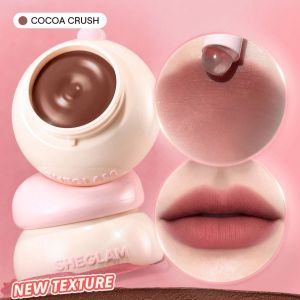SHEGLAM Bounce Putty Pocket Lip Pot 2-in-1 Matte Blur Lip & Cheek Tint Buildable Silicone Brush Multi-Use Lip Makeup