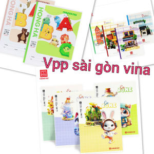 Lốc 10 Cuốn Tập 96 Hồng Hà Trang 4 Ô Ly Giấy Dày 80gsm Viết Không Lem