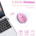 Black Myth Wukong Jelly Comb Vertical Mouse Wireless Mouse 2.4G Rechargeable Pink Ergonomic Mice Wireless Mouse For PC / Laptop / Windows / io s. 