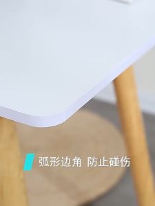 Nordic Style Solid Wood Table Multifunctional Dining Table Computer Desk Office Desk Study Desk Home Desk for Small Space