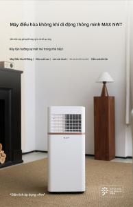 Điều Hòa Di Động Thông Minh MAX NWT 9000BTU Moddel 2026 (KẾT NỐI MIHOME)