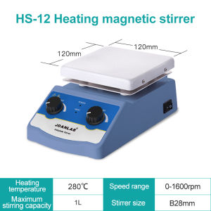 Joanlab Heating Magnetic Stirrer Hot Plate Laboratory Equipment Stirrer Lab Digital Display Magnetic Mixer With Stir Bar 1L 3L 5L Liquid Stirrer 220v