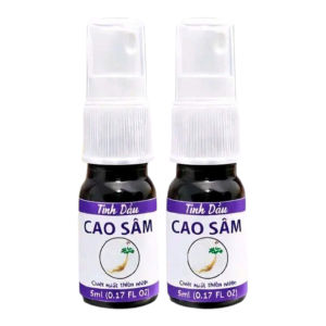 Cao sâm - Tinh Dầu Cao Sâm - Xịt Ngoài da mạnh mẽ và bền bỉ hơn