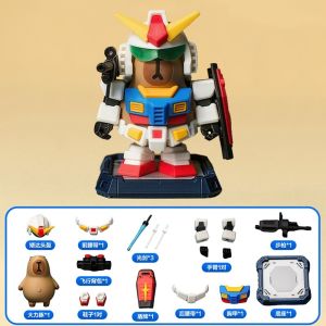 【BHQ TOYS】คาปิบารา ถึง มีชีวิตชีวา คาปิบารา ถึง เครื่องจักร ชุด แม่เหล็ก ของเล่น เกมใหม่ รอบข้าง ตกแต่ง