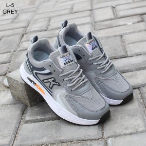 NEW!!! Sneakers Sports Pria Import Premium ML-5 Import Sepatu Olahraga Pria Kanvas Kekinian (+Box) Import