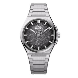 BONEST GATTI Luxury Business Men Watch 316L Stainless Steel 41Mm Dial Mechanical Watch With Butterfly Buckle Strap