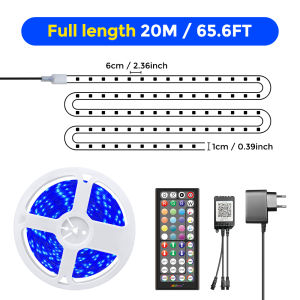 lampu led kamar tidur Strip lampu tahan air Lampu LED STRIP SELANG 3535 220V 20 Meter 30 Meter Outdoor RGB