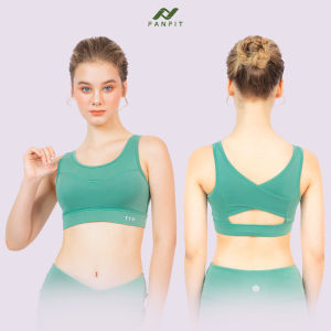 Áo bra thể thao tập Gym Yoga Pilates TYM SBRT001 - Chất lượng cao cấp thiết kế trẻ trung tặng mút ngực cao cấp