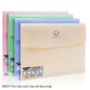 TÚI ĐỰNG HỒ SƠ TÀI LIỆU NHIỀU MÀU KHỔ A4 GUANGBO A9037