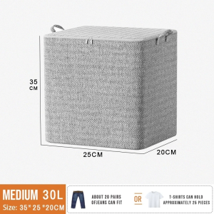 Large Storage Bag Clothes Organizer Storage Clothes Storage Box Foldable Wardrobe Organizer