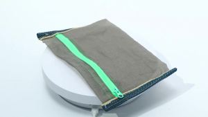 xpkQ Translucent Mesh Nylon Storage Bag ID Bag Travel Ticket Data Line Pen Storage Portable Thin Foldable Cosmetic Bag Pencil Case N7Y3P