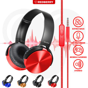 Headphone XB450 stereo EXTRA BASS music headset bando telfon gaming daily earphone with microphone