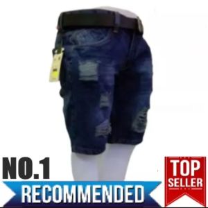MDL - CELANA PENDEK DENIMJEANS RIPPED SOBEK KOREA SANTAI TERBAIK PENGIRIMAN CEPAT GRATIS ONGKIR